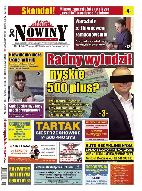 e-prasa: Nowiny Nyskie – e-wydania – 11/2021