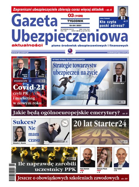e-prasa: Gazeta Ubezpieczeniowa – e-wydanie – 3/2021
