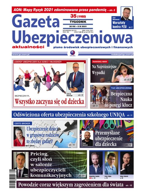 e-prasa: Gazeta Ubezpieczeniowa – e-wydanie – 35/2021