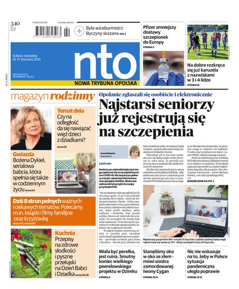 e-prasa: Nowa Trybuna Opolska – e-wydanie – 12/2021