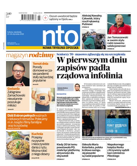 e-prasa: Nowa Trybuna Opolska – e-wydanie – 18/2021