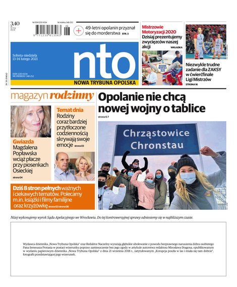 e-prasa: Nowa Trybuna Opolska – e-wydanie – 36/2021