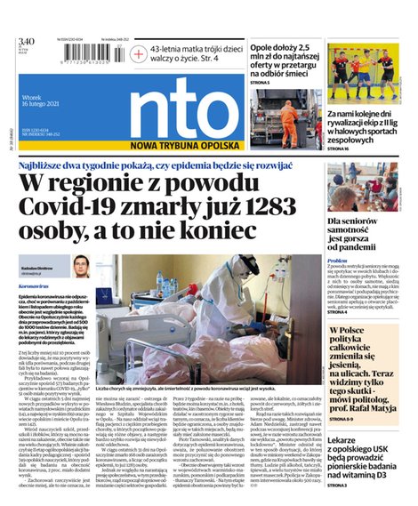e-prasa: Nowa Trybuna Opolska – e-wydanie – 38/2021