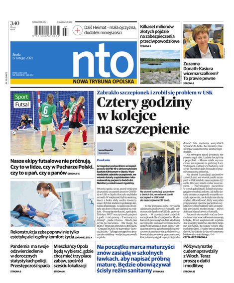 e-prasa: Nowa Trybuna Opolska – e-wydanie – 39/2021