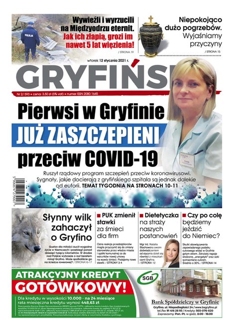 e-prasa: Gazeta Gryfińska – e-wydawnia – 2/2021