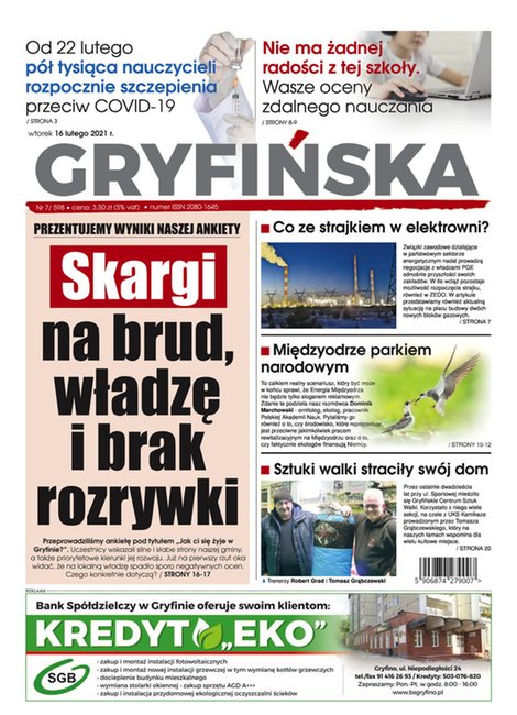 e-prasa: Gazeta Gryfińska – e-wydawnia – 7/2021