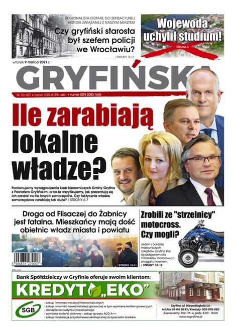 e-prasa: Gazeta Gryfińska – e-wydawnia – 10/2021