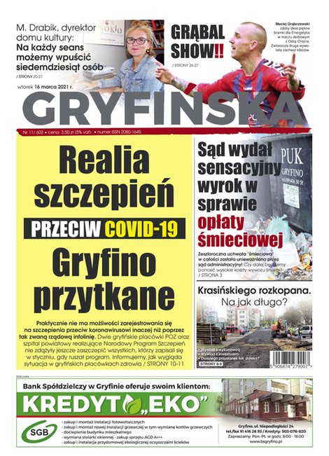 e-prasa: Gazeta Gryfińska – e-wydawnia – 11/2021