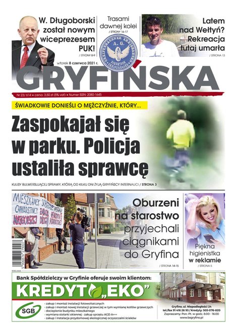 e-prasa: Gazeta Gryfińska – e-wydawnia – 23/2021
