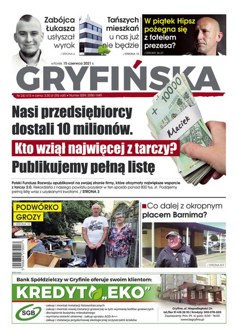 e-prasa: Gazeta Gryfińska – e-wydawnia – 24/2021