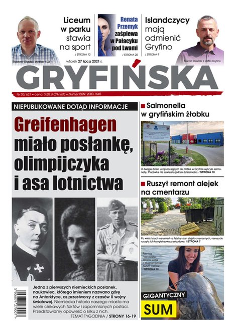 e-prasa: Gazeta Gryfińska – e-wydawnia – 30/2021
