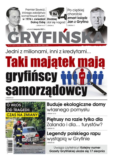 e-prasa: Gazeta Gryfińska – e-wydawnia – 31/2021