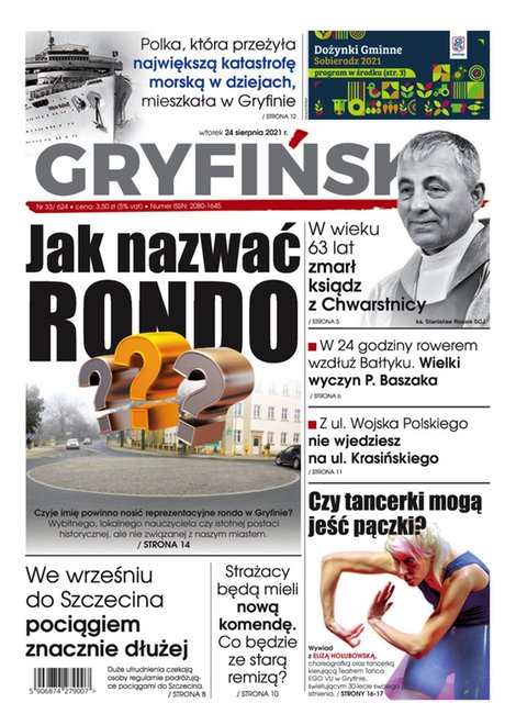 e-prasa: Gazeta Gryfińska – e-wydawnia – 33/2021