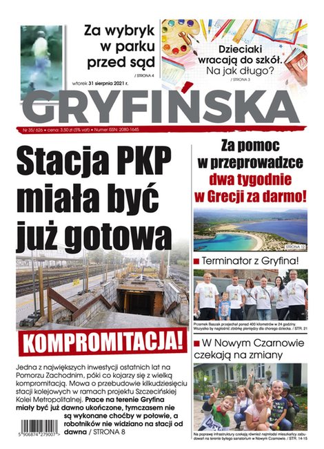 e-prasa: Gazeta Gryfińska – e-wydawnia – 34/2021