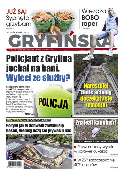 e-prasa: Gazeta Gryfińska – e-wydawnia – 36/2021
