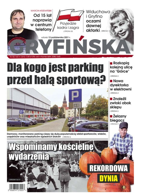 e-prasa: Gazeta Gryfińska – e-wydawnia – 40/2021