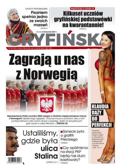 e-prasa: Gazeta Gryfińska – e-wydawnia – 43/2021