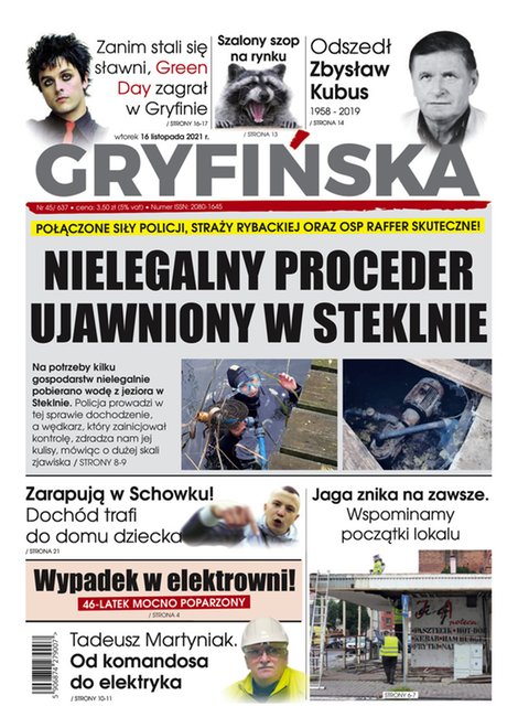 e-prasa: Gazeta Gryfińska – e-wydawnia – 45/2021