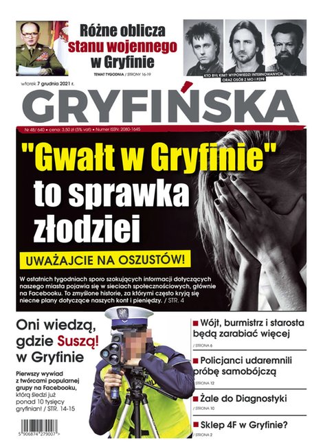 e-prasa: Gazeta Gryfińska – e-wydawnia – 48/2021