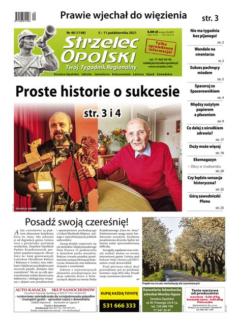 e-prasa: Strzelec Opolski – e-wydanie – 40/2021
