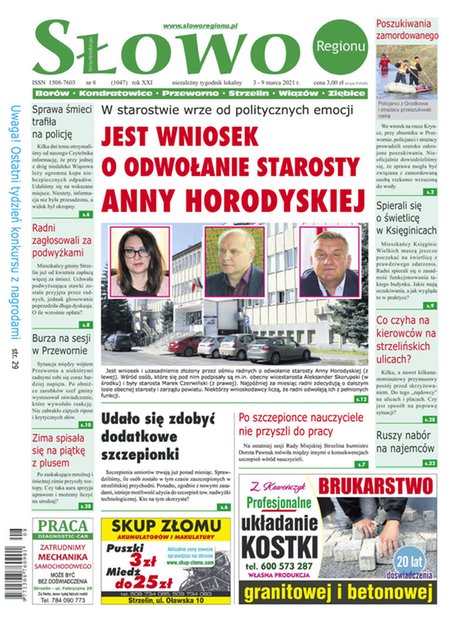 e-prasa: Słowo Regionu Strzelińskiego – e-wydawnia – 8/2021