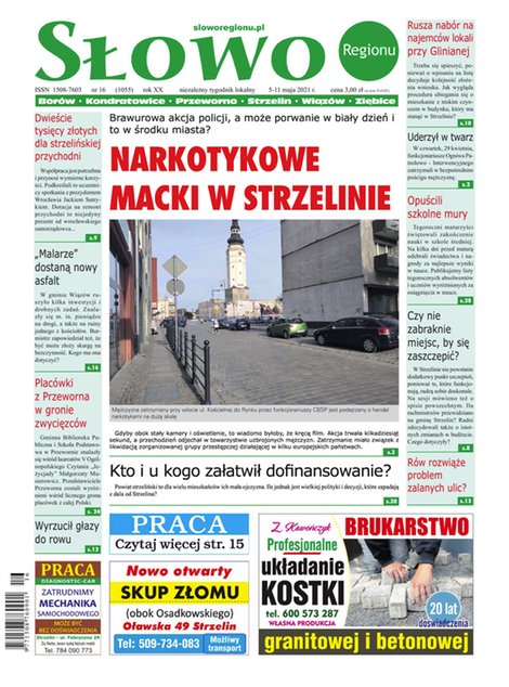 e-prasa: Słowo Regionu Strzelińskiego – e-wydawnia – 16/2021