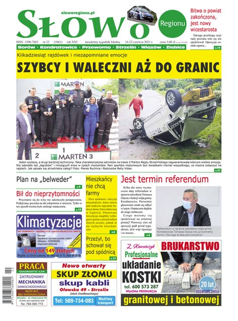 e-prasa: Słowo Regionu Strzelińskiego – e-wydawnia – 22/2021
