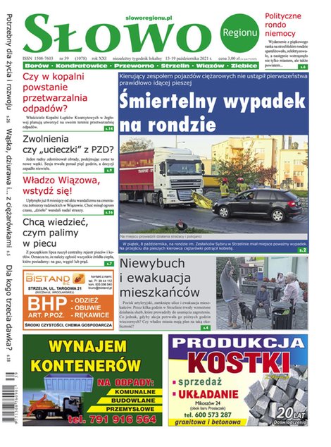 e-prasa: Słowo Regionu Strzelińskiego – e-wydawnia – 39/2021