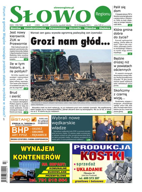 e-prasa: Słowo Regionu Strzelińskiego – e-wydawnia – 43/2021