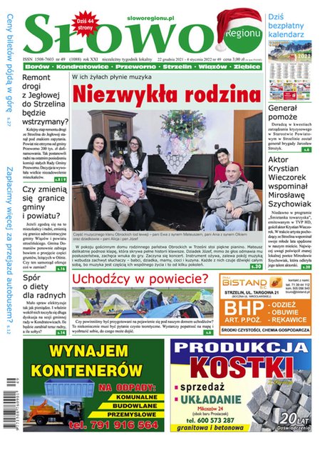 e-prasa: Słowo Regionu Strzelińskiego – e-wydawnia – 49/2021