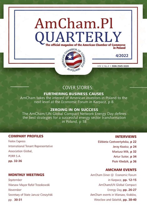 e-prasa: AmCham.pl Quarterly – e-wydanie – 4/2022