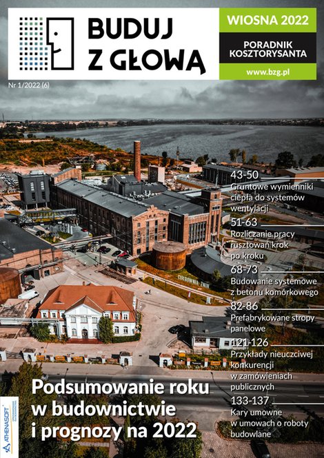 e-prasa: Buduj z Głową. Poradnik Kosztorysanta – e-wydania – 1/2022