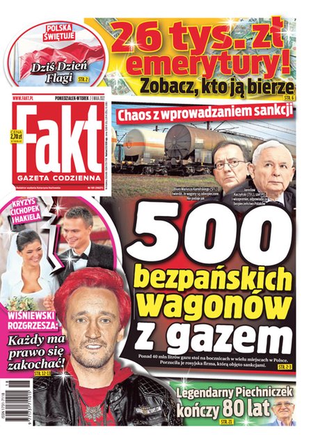 e-prasa: Fakt – e-wydanie – 101/2022