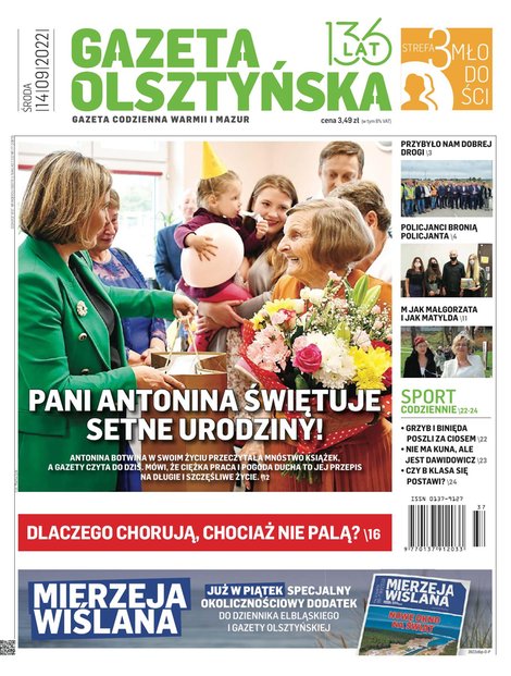 e-prasa: Gazeta Olsztyńska – e-wydania – 177/2022