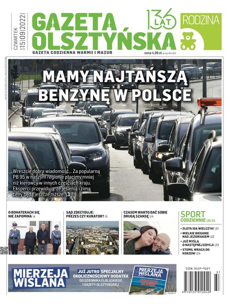 e-prasa: Gazeta Olsztyńska – e-wydania – 178/2022