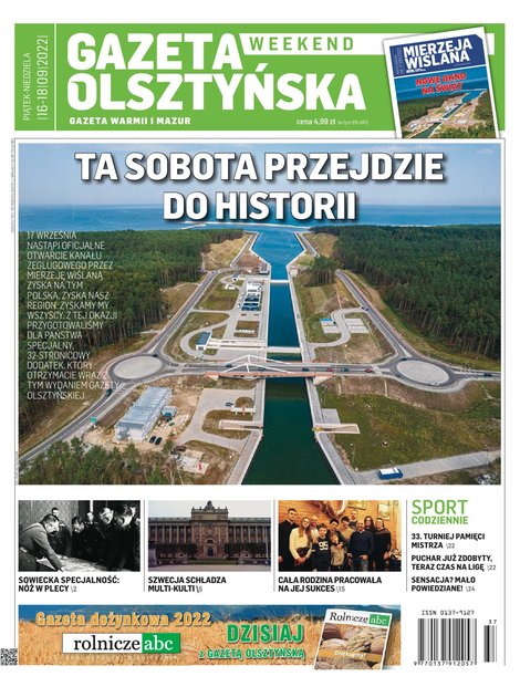 e-prasa: Gazeta Olsztyńska – e-wydania – 179/2022