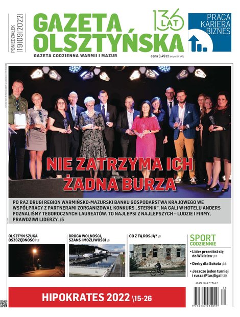 e-prasa: Gazeta Olsztyńska – e-wydania – 180/2022