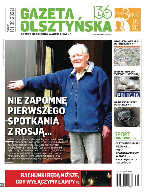 e-prasa: Gazeta Olsztyńska – e-wydania – 182/2022