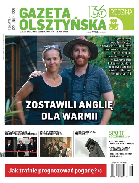 e-prasa: Gazeta Olsztyńska – e-wydania – 183/2022