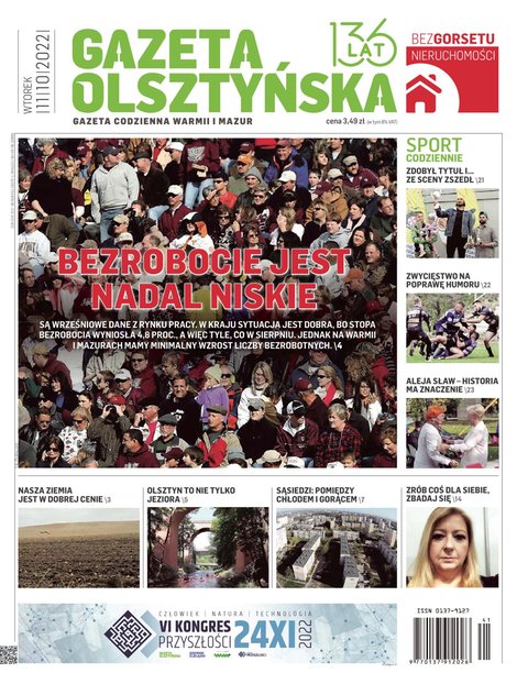 e-prasa: Gazeta Olsztyńska – e-wydania – 196/2022
