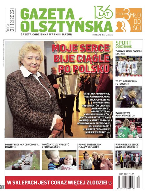 e-prasa: Gazeta Olsztyńska – e-wydania – 245/2022