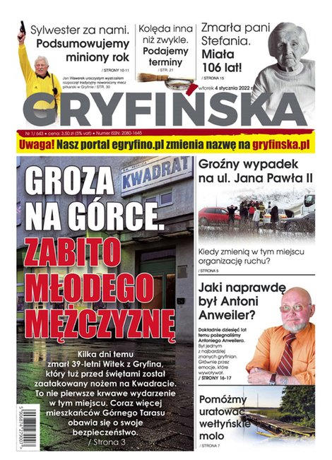 e-prasa: Gazeta Gryfińska – e-wydawnia – 1/2022