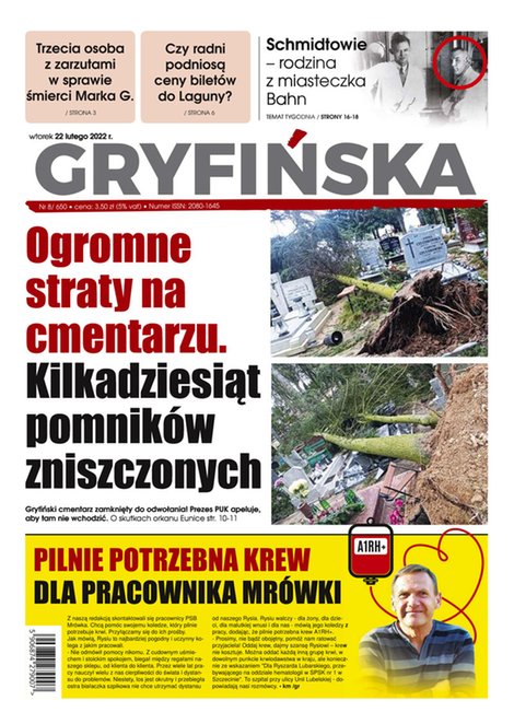 e-prasa: Gazeta Gryfińska – e-wydawnia – 8/2022
