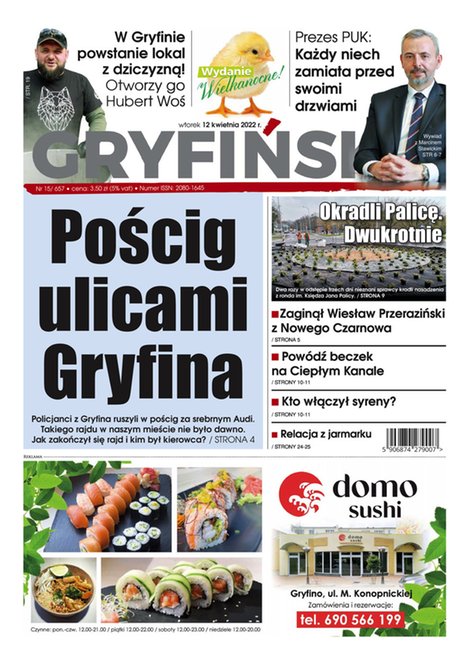 e-prasa: Gazeta Gryfińska – e-wydawnia – 15/2022