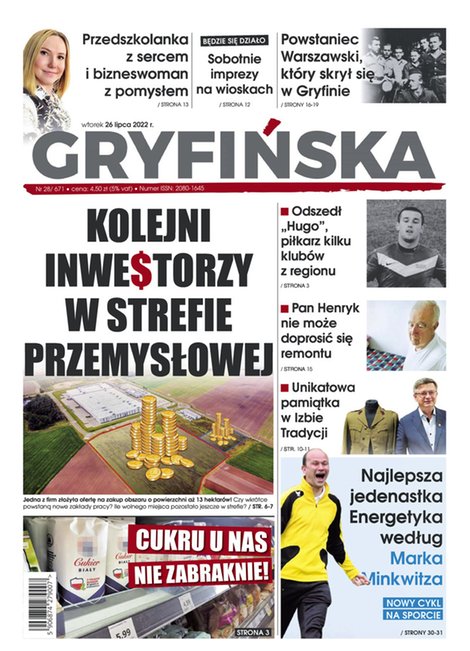 e-prasa: Gazeta Gryfińska – e-wydawnia – 29/2022