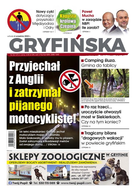 e-prasa: Gazeta Gryfińska – e-wydawnia – 34/2022