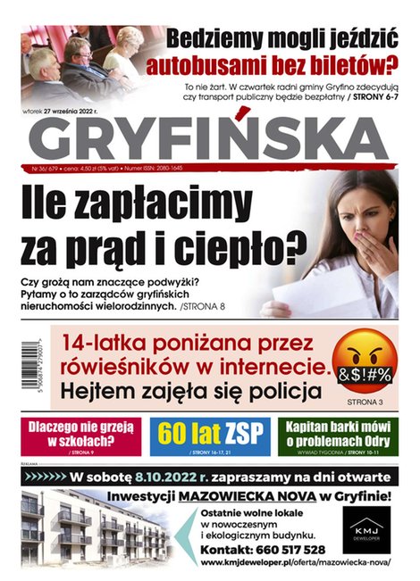 e-prasa: Gazeta Gryfińska – e-wydawnia – 37/2022