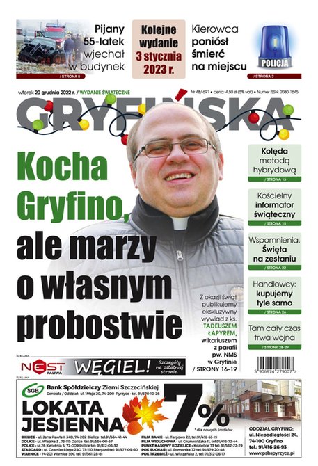 e-prasa: Gazeta Gryfińska – e-wydawnia – 49-50/2022