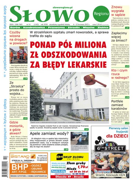 e-prasa: Słowo Regionu Strzelińskiego – e-wydawnia – 14/2022