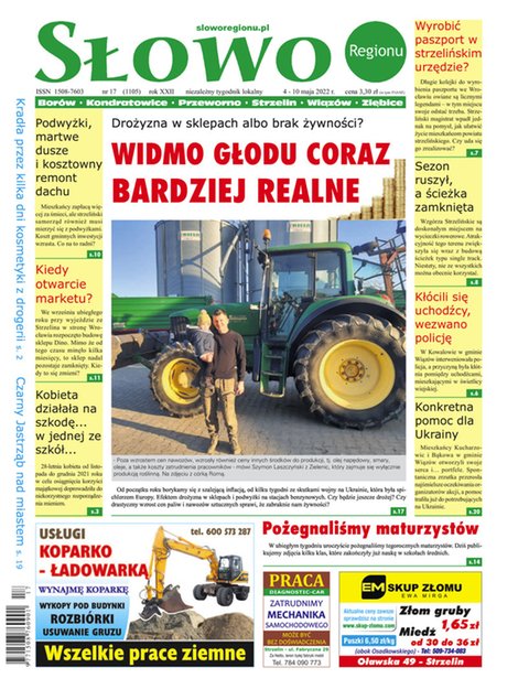 e-prasa: Słowo Regionu Strzelińskiego – e-wydawnia – 17/2022